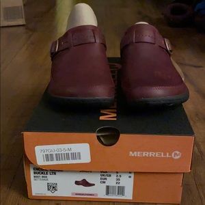 Merrell Encore Kassie Buckle Clogs